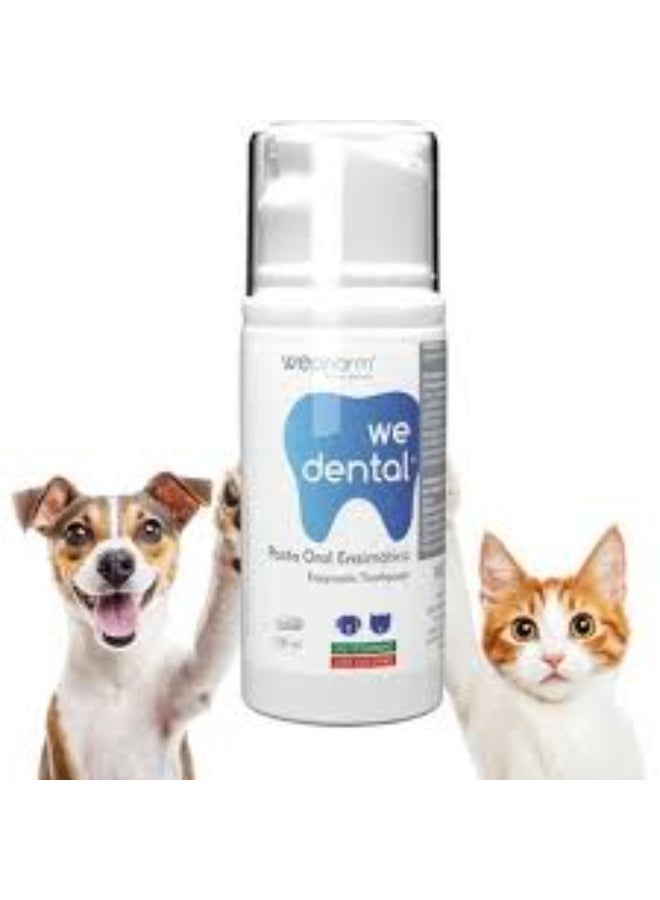 WEPHARM WeDental Enzymatic Toothpaste, Antibacterial & Anti-Tartar Dental Care for Dogs & Cats, 100 ml From Varmacy - Image 2